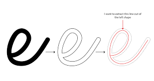 Adjust its size and placement, and select a pretty font. Adobe Illustrator How To Convert Shape To Line Adobe Support Community 9425887