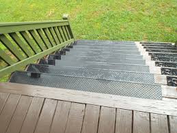 Shop rubber risers • color matches stair tread or is different. Add Outdoor Stair Treads To Prevent Wood Steps From Getting Worn Down On Your Deck Tips Outdoor Ideas Stair Treads Outdoor Steps Exterior Stairs
