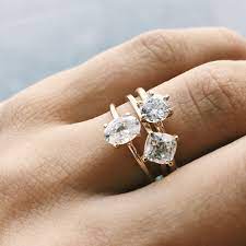 White I Sarah Sebastian Create Engagement Ring Minimalist Engagement Ring Modern Engagement Rings