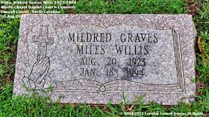 Mildred Graves Willis (1923-1994)