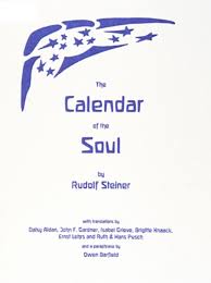 A view of rudolf steiner's complete works (cw, rudolf steiner handbook handbook1. The Calendar Of The Soul Compilation Anthroposophy By Rudolf Steiner Inner Work Waldorf Books The Bearth Institute