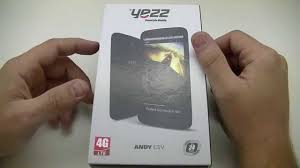 Yezz Andy C5V - déballage