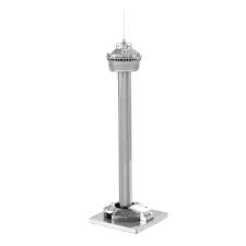 Get pictures of all five colors with 8 copies each (total 40 copies, if you have more than 8 copies, recommend you trade them with other players for the colors you want). Metal Earth Tower Of The Americas 3d Metal Model Kits