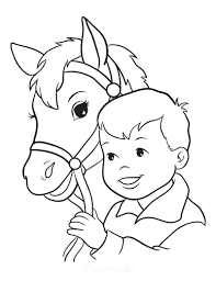 39+ little boy coloring pages for printing and coloring. 101 Horse Coloring Pages For Kids Adults Free Printables