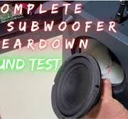 2022 JBL BAR 2.1 deep Bass MK2 Complete Subwoofer Teardown + Sound Test at  MAX Volume JBL BAR 1300