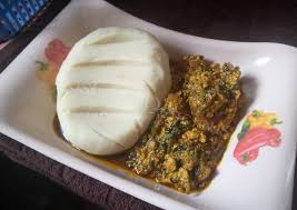 Directions for making the traditional egusi soup boil the meats and stockfish with the seasoning cubes till almost done. How To Prepare Super Quick Homemade Pounded Yam And Egusi Soup With Bitterleaf Best Recipes Ideas