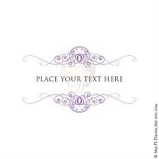 Swirl Flourish Frame Headpieces Vintage Scrollwork Ornaments Vintage Headpiece Vintage Frames Flourish Design