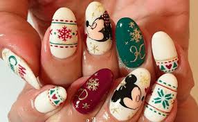 More than 150 disney nails! 9 Disney Holiday Nail Art Ideas Plus 3 Grinch Inspired Styles
