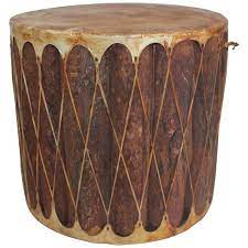 One of the first things that might surprise western guests is the baraat, or groom's procession. Indian Drum Side Table At 1stdibs