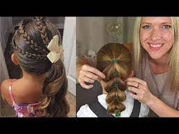 Looking For Quick Easy Hairstyles For Busy Mornings There Are Over 60 Hair Tutorials Here For All Hair Typ Hair Styles Little Girl Hairstyles Easy Hairstyles