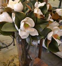 Artificial fake flowers leaf magnolia floral wedding bouquet party home decor large flower head peonies. Artificial Magnolia Flowers Silk Flowers Available The Last Straw