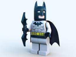 3d Model Lego Character Batman C4d Obj 3ds Fbx