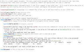 Hi, you could use \linebreak instead of \\ or \newline. A Sample Document Getting Started With Latex Research Guides At New York University