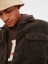 Corduroy Overshirt Espresso