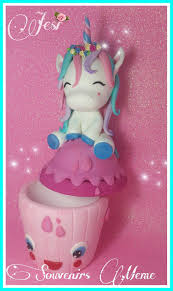 Cajita Unicornio Bebes En Porcelana Fria Animalitos En Porcelana Fria Manualidades