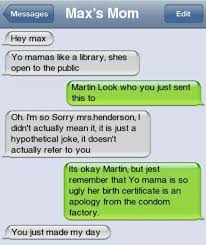 So, share short funny jokes to tell and share with your loved ones. What Is The Your Mom Jokes Mean