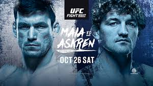 The event was the first ufc event broadcast on fox sports 1. Ufc Fight Night On Espn Maia Vs Askren In Singapore Espn Press Room U S