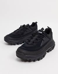 Caterpillar Cat Raider Lace Trainers in Black for Men | Lyst