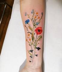 Flower tattoo is always popular in the tattoo fashion world, and we love all these flower tattoo designs. Top 51 Best Wildflower Tattoo Ideas 2021 Inspiration Guide Dope Tattoos