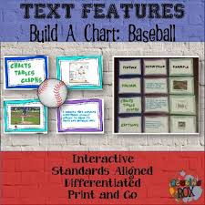 Text Features Task Cards Baseball