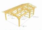 Construction charpente bois plan