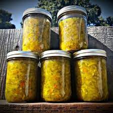 Sweet Zucchini Relish Recipe Allrecipes In 2020 Zucchini Relish Zucchini Relish Recipes Relish Recipes