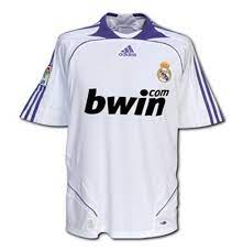 Las equipaciones y camisetas del real madrid. Official Real Madrid F C Home 2007 08 T Shirt Buy Online On Offer