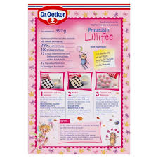 Die rosa prinzessin lillifee ist eine heldin für hunderttausende mädchen. Dr Oetker Prinzessin Lillifee Muffins Vanille Geschmack 397 G Amazon De Lebensmittel Getranke