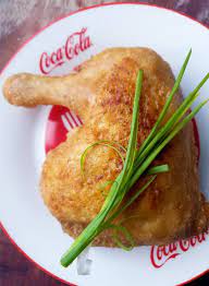 干盘去找来可乐鸡 蔬菜面 炸鸡 food chicken meat