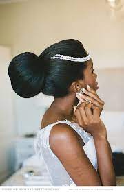 Glenn Vicky S Classic Wedding Hair Styles Natural Hair Styles Bridal Hair