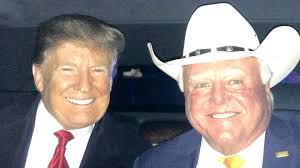 2. Inside "The Beast" before Trump's El Paso rally