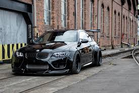 Mean All Black Bmw 3 Series Customized In Batman Style Bmw Custom Bmw Dream Cars Bmw