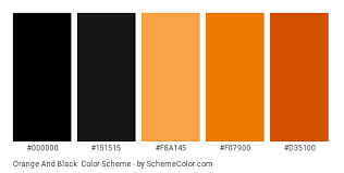 Limitless options · perfect finish · vibrant color · high quality Orange And Black Color Scheme Black Schemecolor Com