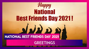 Jun 08, 2021 · national best friend day is celebrated on june 8 in the united states. National Best Friends Day 2021 In Us Whatsapp Messages Greetings And Images To Send To Your Bff Youtube