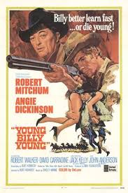 Original Linen Backed One Sheet U S Movie Poster For Theater Release Young Billy Young The 1969 Burt Kennedy Cowboy Weste Young Movie Mitchum Movie Posters