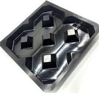Concrete Grass Pavers Breeze Block Paving Bricks Mold ABS 2Mm Parking -  Plastic
