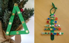 Toutes les étapes pour construire son sapin de noël en bois : Bricolage De Noel En Bois 20 Idees De Bricolage En Batons De Glace