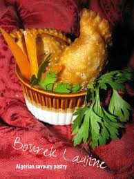 The Teal Tadjine Mediteranean Inspired Family Traditions Halal Recipes Bourek Laadjine Algerian Savoury Pa Savory Pastry Halal Recipes Algerian Recipes