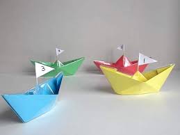 Turn the paper and lift the flap on the other side. Waterproof Paper Boat