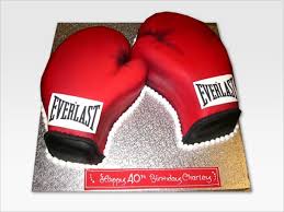 Boxing gloves design paper party plate. 40 Boxing Themed Party Ideas Party Boxing Theme Party Ideas Mens Birthday Party