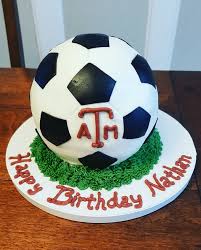 Made using chocolate cupcakes, this cake requires no slicing and serving—simply pull off a cupcake and dive in. Soccer Cake Design Images Soccer Birthday Cake Ideas