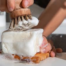 .different soap in the dishwasher than you do to wash the dishes by hand, because that's double the kinds of soap i need to buy and keep up with. Solid Dish Soap Vs Liquid Dish Detergent Which Is Better Apartment Therapy