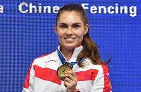 Россиянка софия позднякова стала олимпийской чемпионкой по фехтованию в турнире саблисток. Sofiya Pozdnyakova Fehtovanie