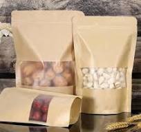 Macadamia Nuts/Snack/Butter/Coffee Bean Cookies Stand-up Packing Bag Food  Packaging Kraft Paper Bag