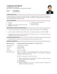 This download template cv for word features a clean design that uses contrast for maximum legibility. Best Resume Format For Chartered Accountant