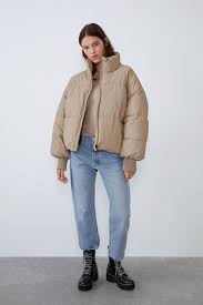Zara Oversized Puffer Coat Jackets Puffer Jacket Outfit Fall Jackets