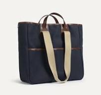 Men's leather Tote bag I Made in France |BLEU DE CHAUFFE