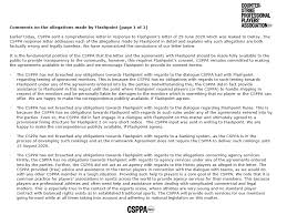 The very first line of the letter shall explain your response to the allegations that have been put against you. Counter Strike Professional Players Association On Twitter Flashpoint Sent A Letter To Csppa On 29 June 2020 In The Following Two Messages The Csppa Address All The False Allegations Against The Csppa 1 2