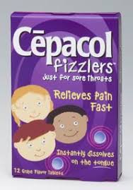Includes indications, proper use, special instructions, precautions, and possible side effects. Cepacol Fizzlers Available For Sore Throat Relief For Children Mpr