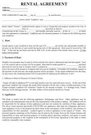 Free 16 sample tenancy agreement templates in ms word pdf google docs pages. 25 Free Rental Lease Agreement Templates How To Write